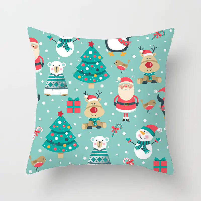 Christmas Cartoon Pillowcase