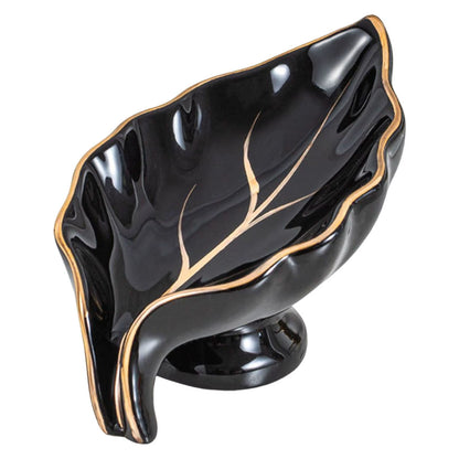 Ceramic Bathroom Soap Dishes Rack Storage Case Box Soap Holder for Toilet,