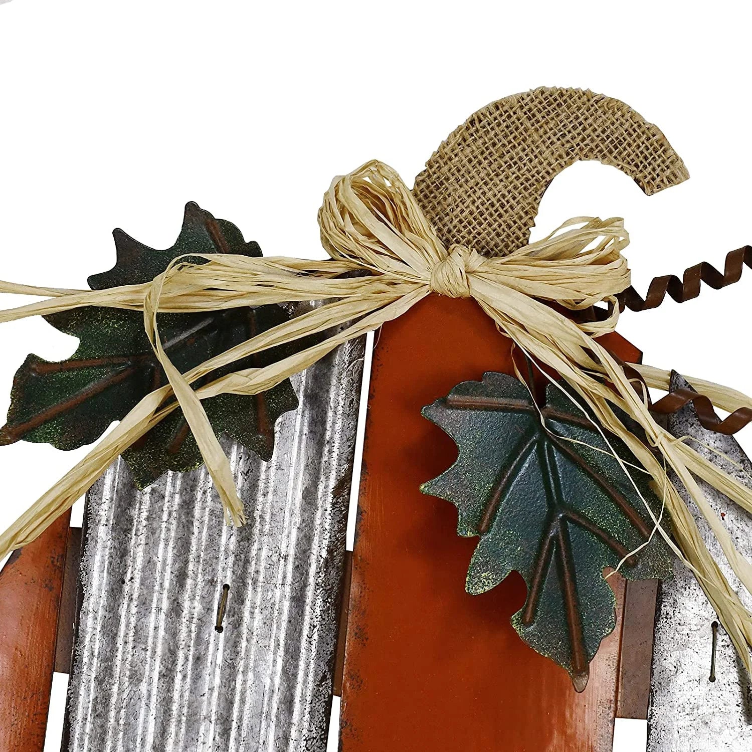 Rustic Pumpkin Garden Stake Metal Welcome Sign Fall Decor, Decorative Yard Décor Outdoor for Autumn Harvest Thanksgiving Halloween Decoration Home (Rustic Pumpkin)