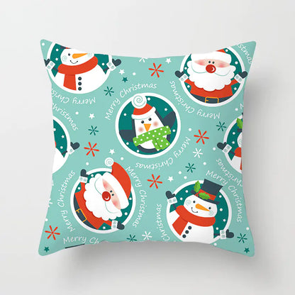 Christmas Cartoon Pillowcase